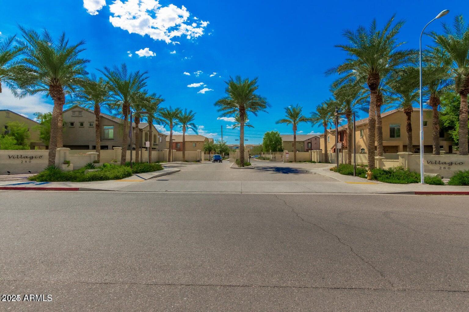 2402 East 5th Street, Unit 1402 Tempe, AZ 85288 - Photo 32 of 36 a view of a street with a building in the background