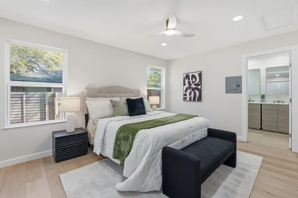 a kitchen with stainless steel appliances granite countertop a sink and cabinets