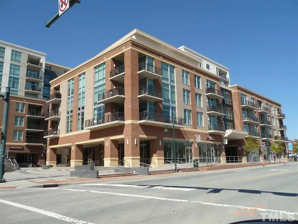 a front view of a building