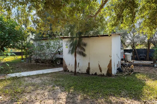 a view of backyard space and deck