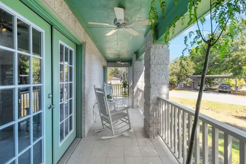 a view of an entryway