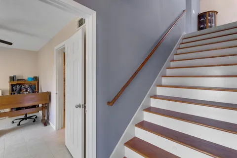 a view of entryway and hall