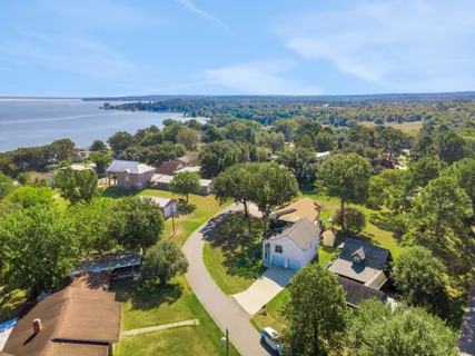 an aerial view of a city with lots of residential buildings