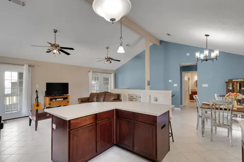 a view of a center island furniture