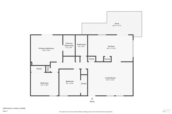 $339,000 | 25053 Robin Circle, Willits, CA 95490