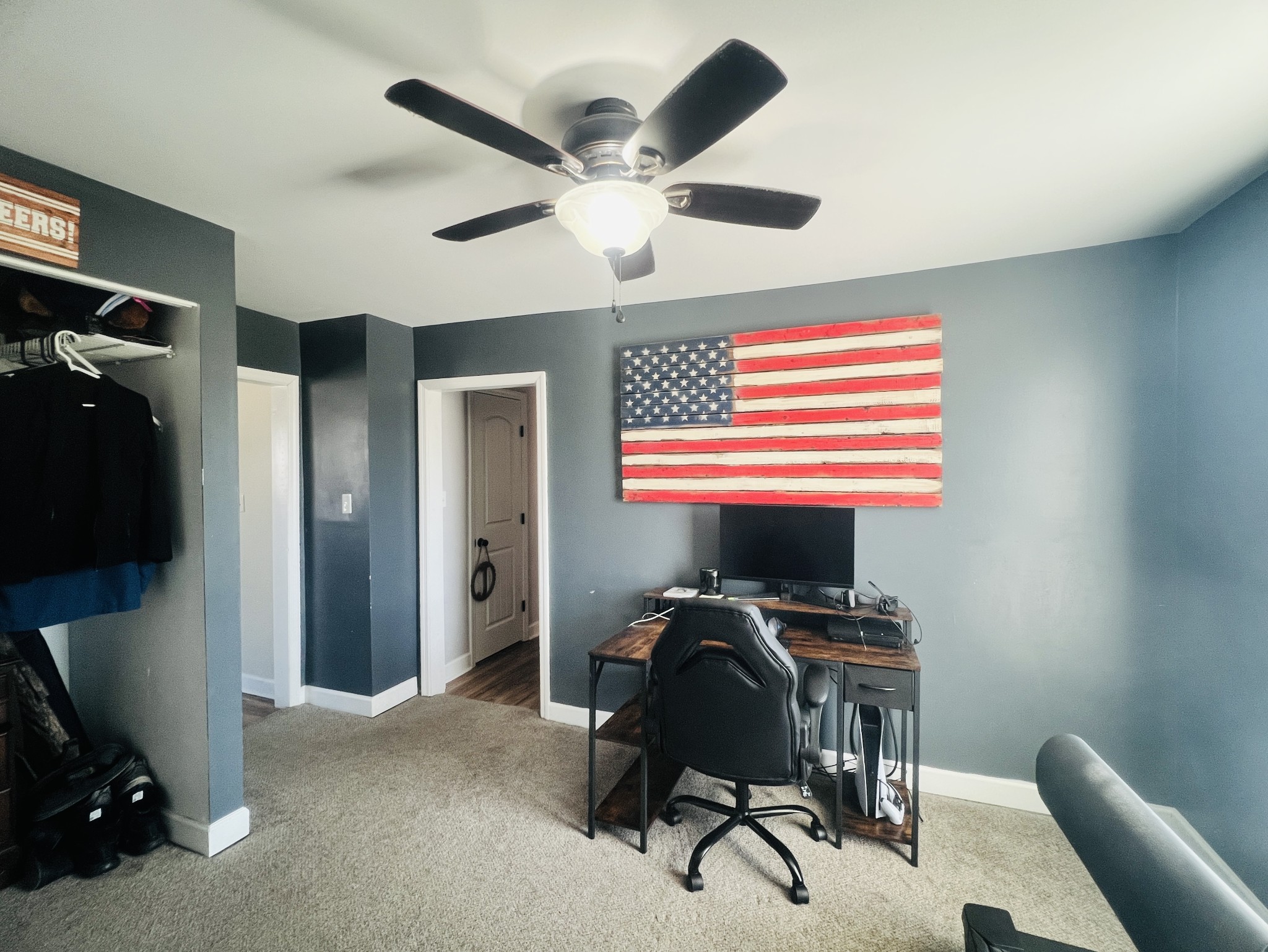 100 Locust Street Alexandria, TN 37012 - Photo 13 of 21 a view of a workspace with furniture and a window