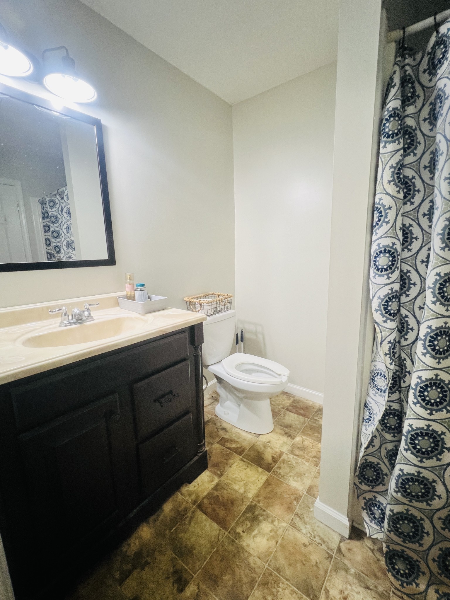 100 Locust Street Alexandria, TN 37012 - Photo 14 of 21 a bathroom with a double vanity sink mirror and toilet