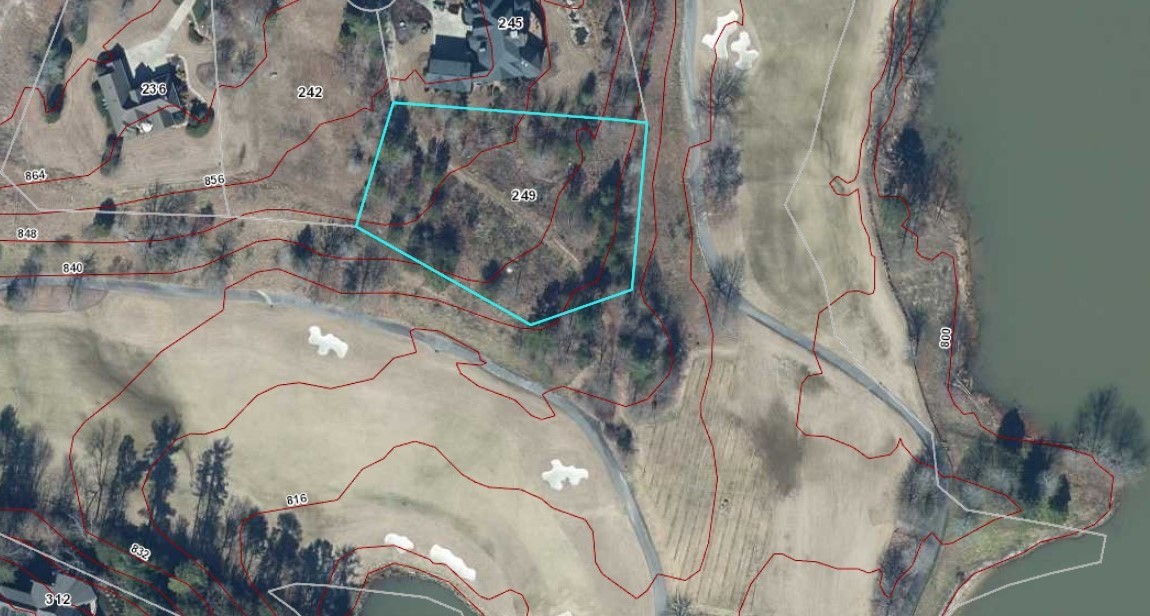 249 Long Cove Court Sunset, SC 29685 - Photo 21 of 21 Property lines depicted on aerial photographs may not be representative of actual property lines.