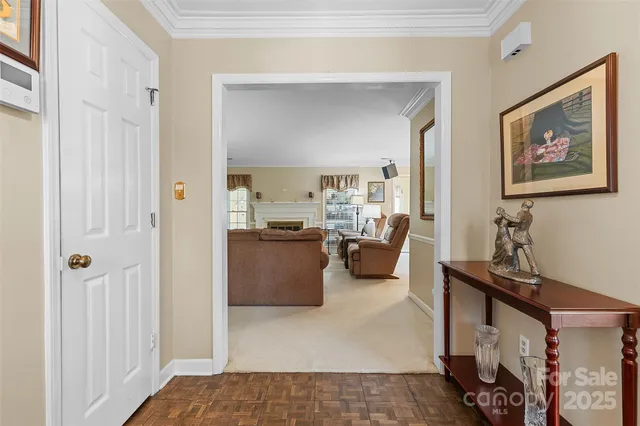 a view of a living room