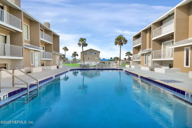 a view of a swimming pool