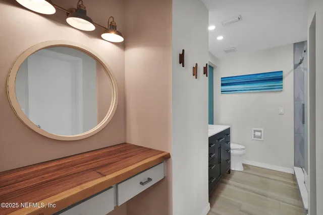 a bird view of a building