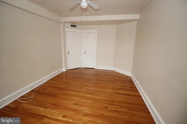 a view of empty room