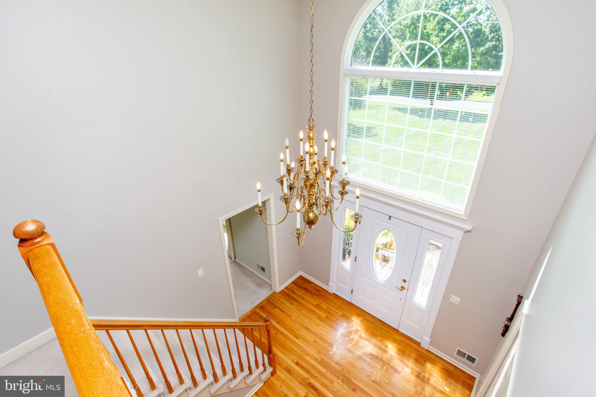 25 Farmhouse Road Milford, NJ 08848 - Photo 22 of 46 Two-story foyer - from the upstairs landing