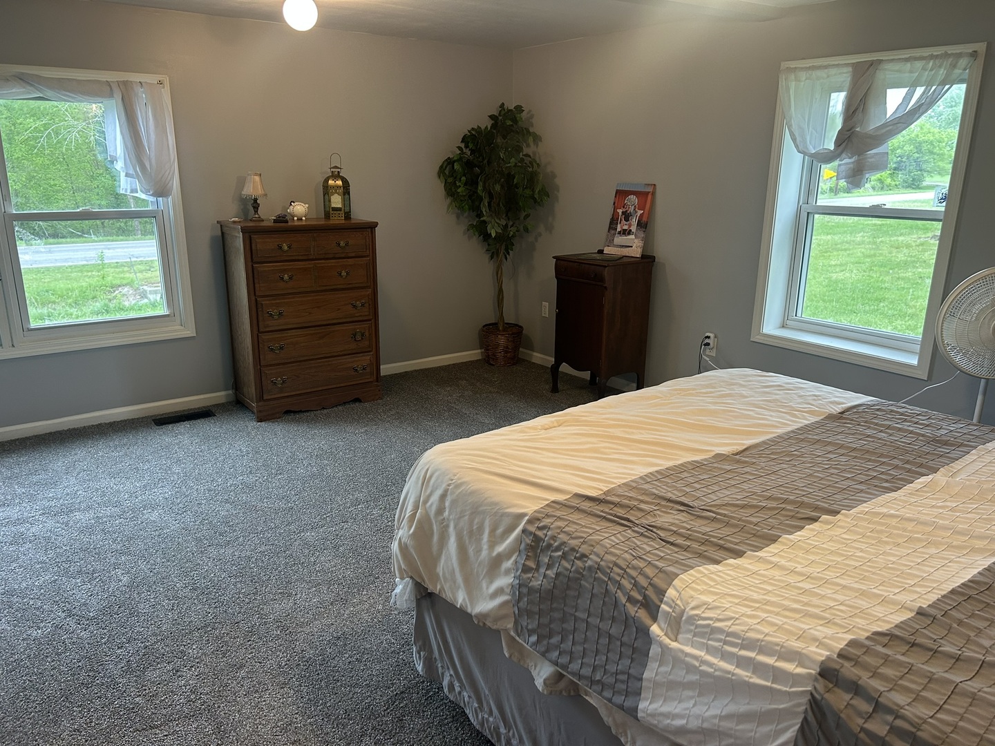 1 Bushwack Road Golconda, IL 62938 - Photo 31 of 38 a bed sitting in a bedroom next to a window
