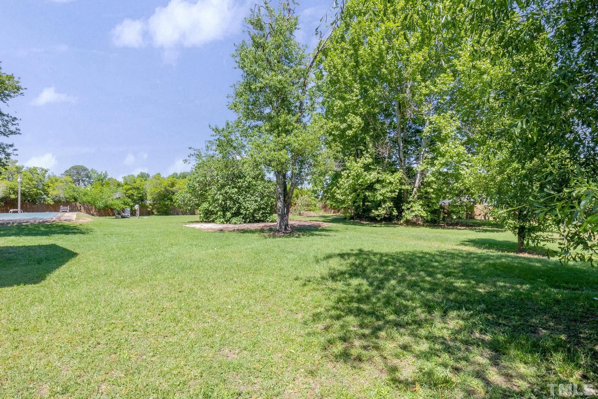 9101 Old Stage Road Raleigh, NC 27603 - Photo 40 of 60 a view of green field with trees in the background