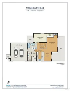 $1,750,000 | 70 Essex Street, San Anselmo, CA 94960