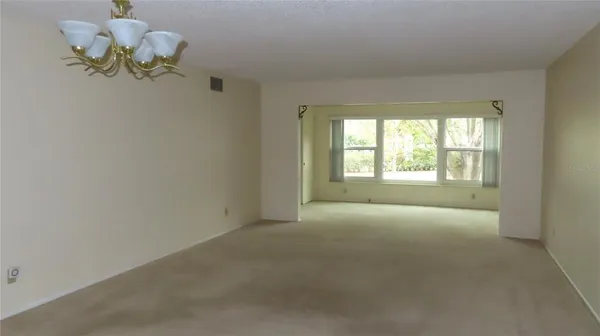 a view of empty room