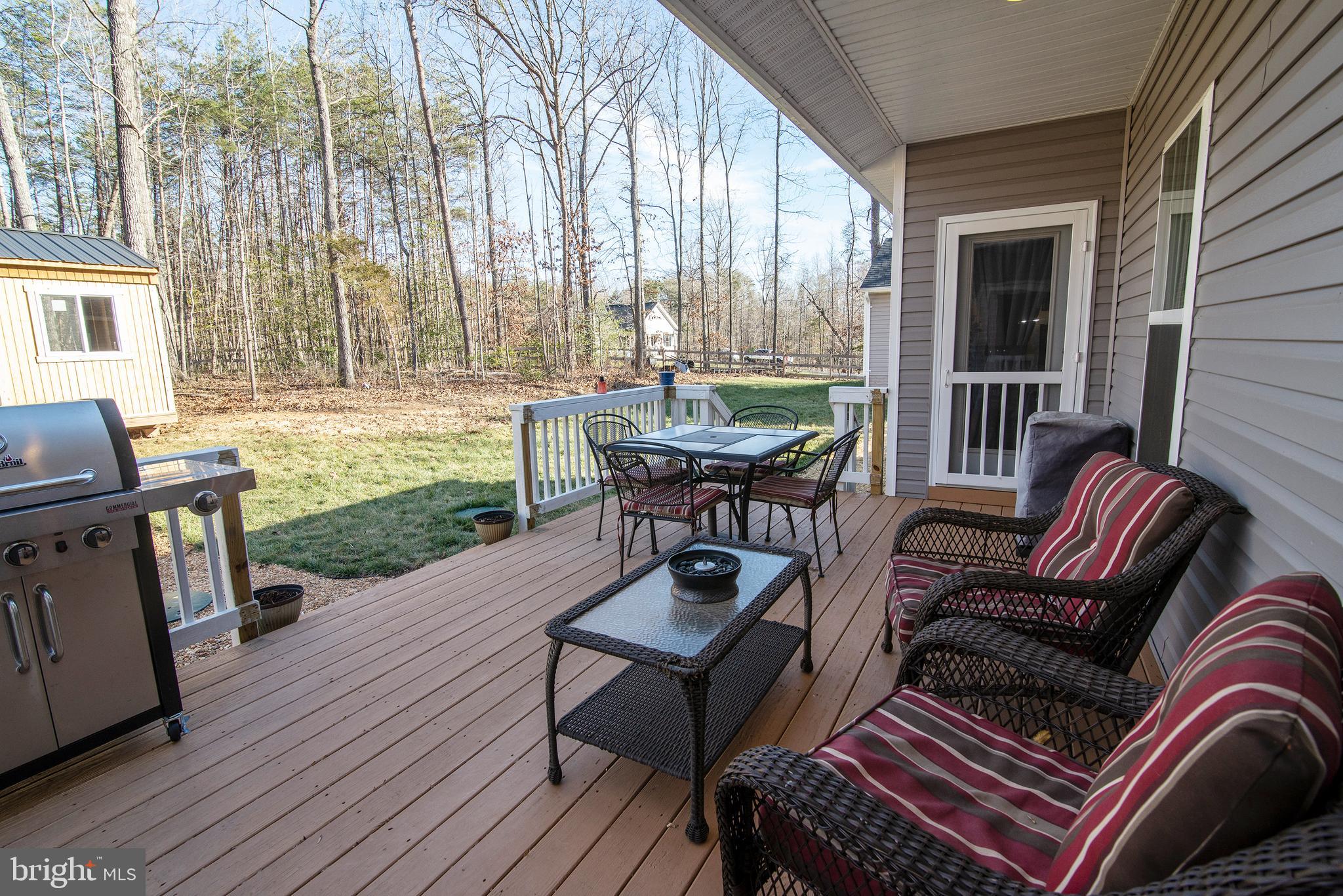 8483 Swan Woods Road Rhoadesville, VA 22542 - Photo 35 of 51 Spacious Deck
