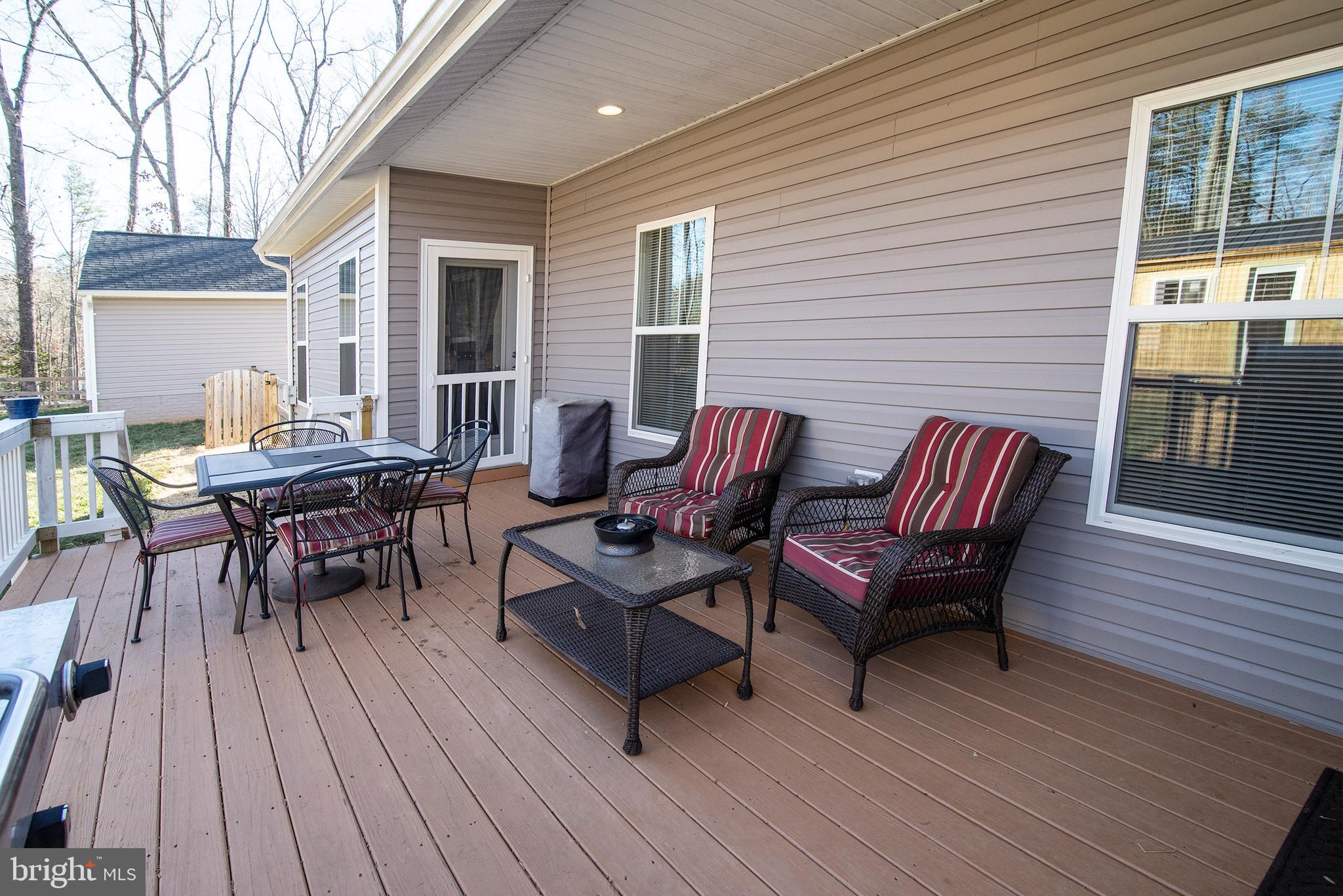 8483 Swan Woods Road Rhoadesville, VA 22542 - Photo 37 of 51 Deck Entrance 2