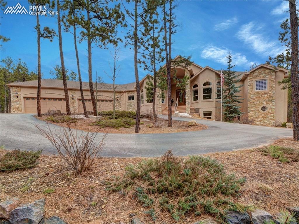 15925 Winding Trail Road Colorado Springs, CO 80908 - Photo 1 of 36 Stunning Custom Home Located on 2.63 Acres in the High Forest Ranch Community!