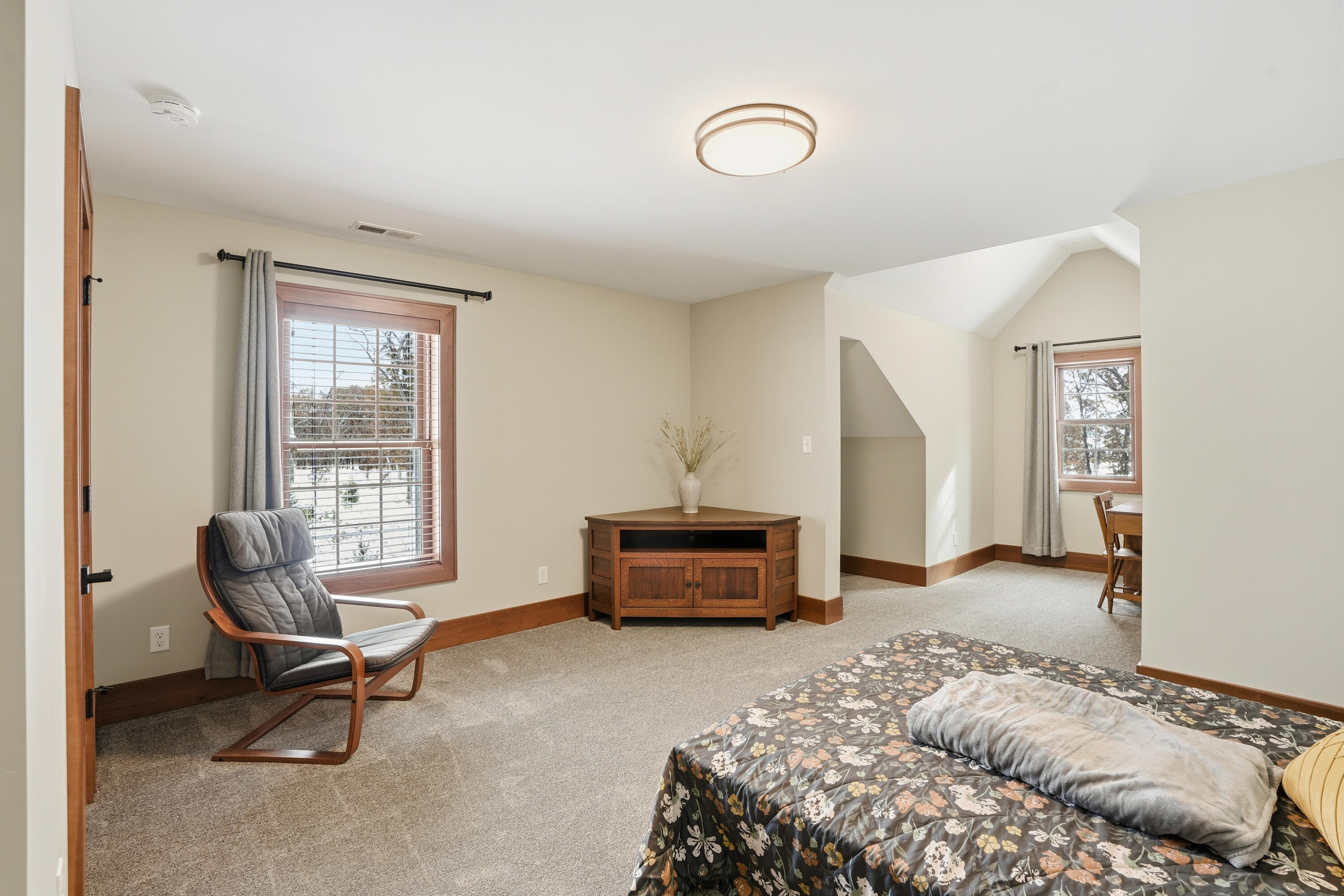 804 Shannon Drive Crown Point, IN 46307 - Photo 56 of 79 a bedroom with a bed and a window