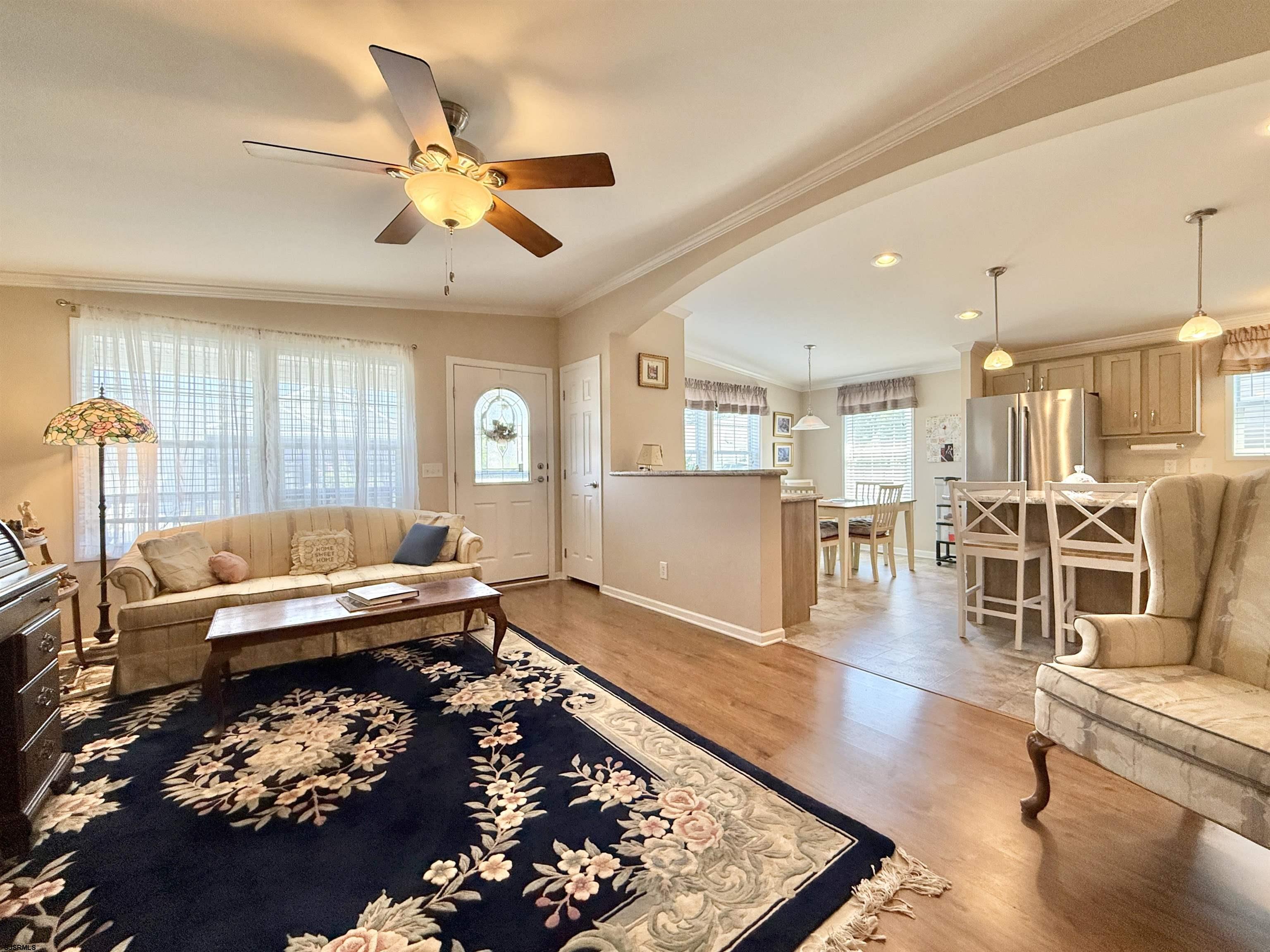 2058 South Shore Rd (route 9) Ocean View, NJ 08230 - Photo 16 of 36 a living room with lots of furniture and a table