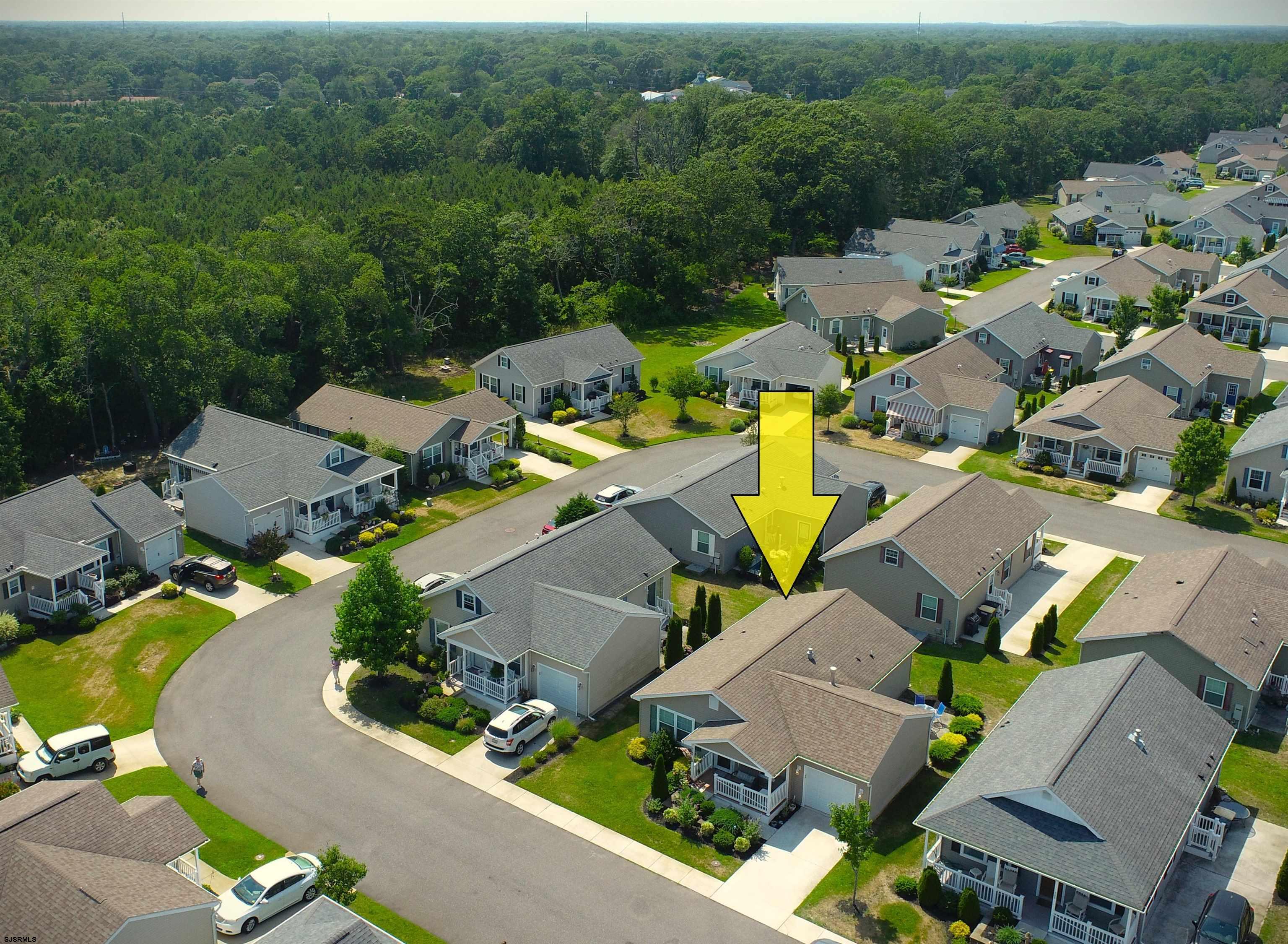 2058 South Shore Rd (route 9) Ocean View, NJ 08230 - Photo 2 of 36 an aerial view of a house with swimming pool