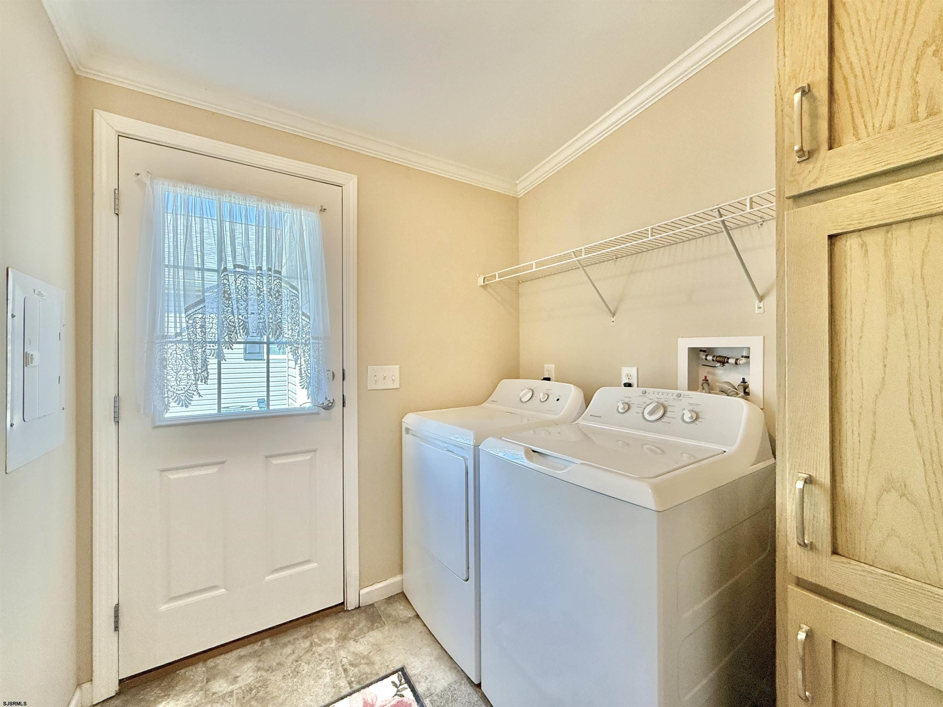 2058 South Shore Rd (route 9) Ocean View, NJ 08230 - Photo 26 of 36 a utility room with dryer and washer