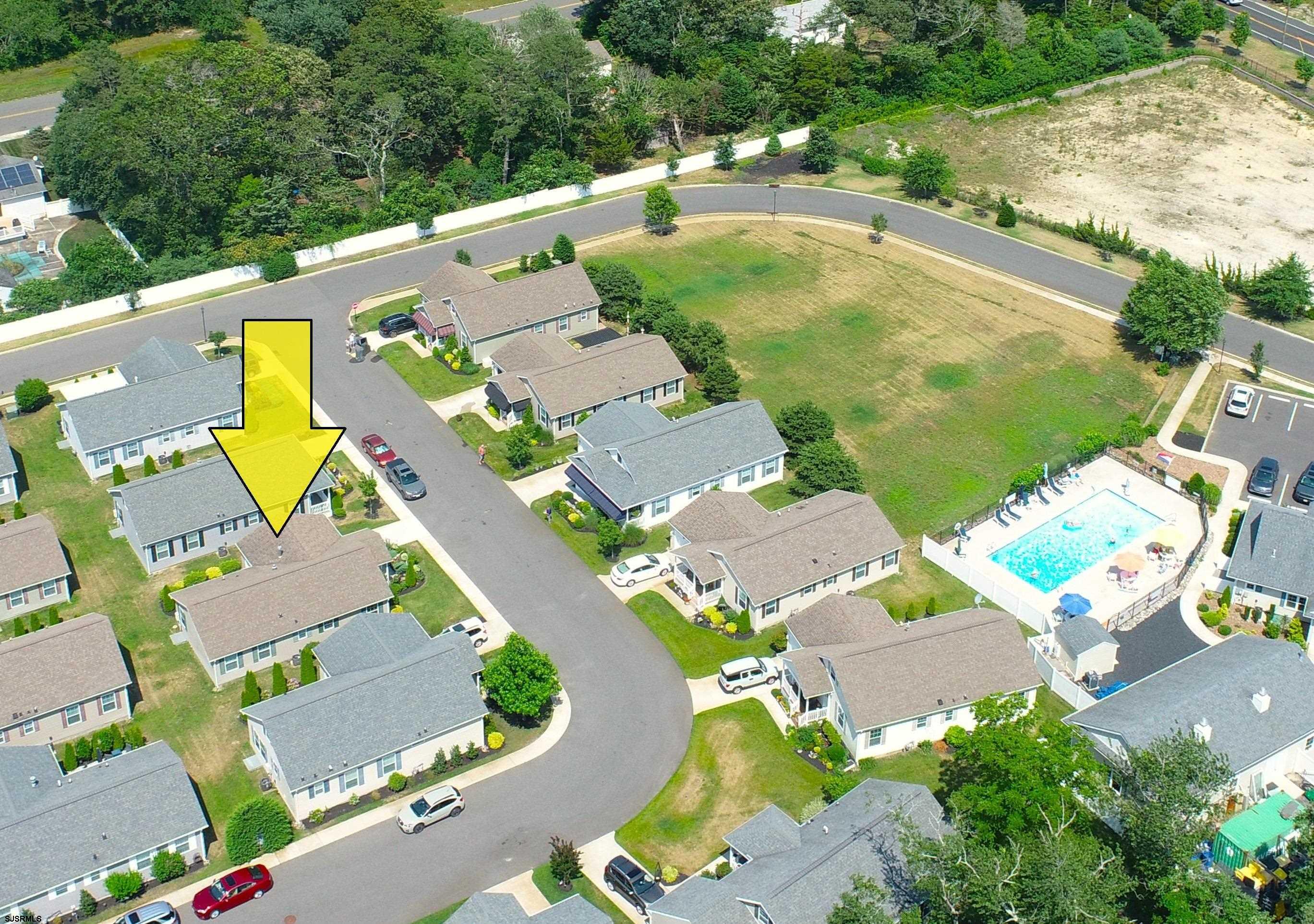 2058 South Shore Rd (route 9) Ocean View, NJ 08230 - Photo 4 of 36 an aerial view of residential house with outdoor space and swimming pool