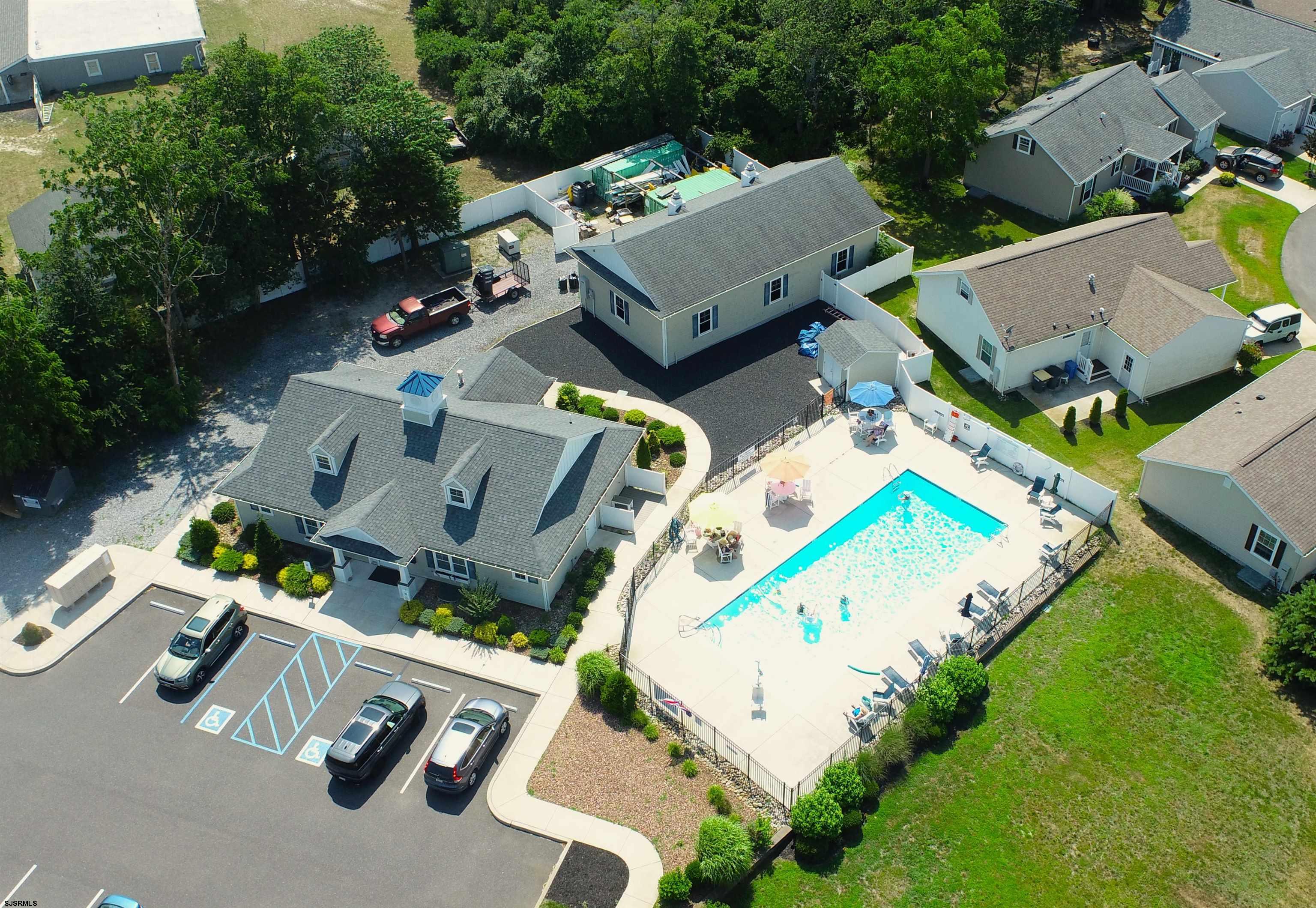 2058 South Shore Rd (route 9) Ocean View, NJ 08230 - Photo 5 of 36 an aerial view of residential house with outdoor space and parking