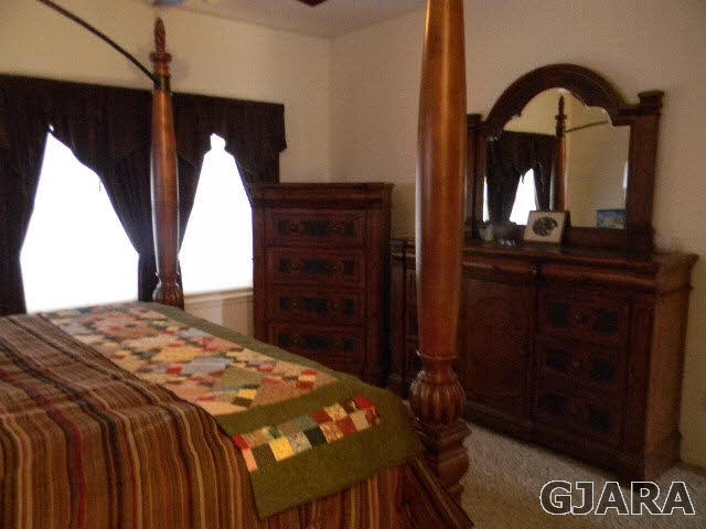 1712 North 3/10 Road Fruita, CO 81521 - Photo 17 of 34 a bedroom with a bed and a dresser