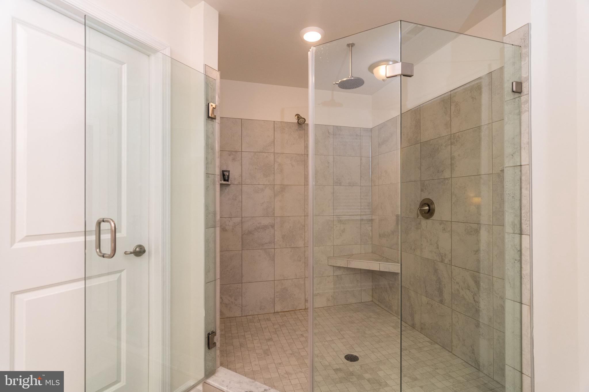 49 Metka Road Royersford, PA 19468 - Photo 32 of 42 Tile Shower with Rain Shower in Master Bathroom.