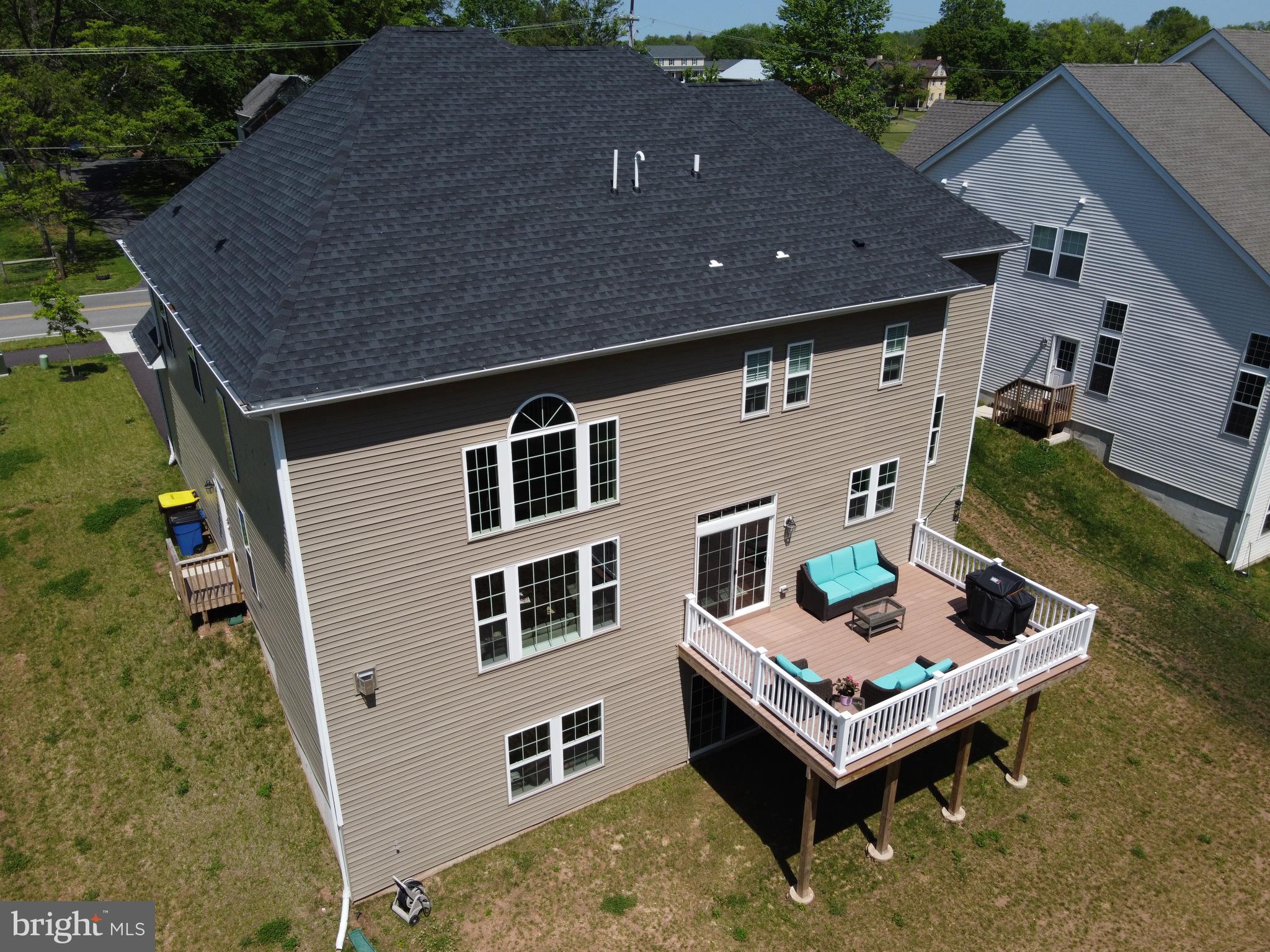 49 Metka Road Royersford, PA 19468 - Photo 40 of 42 Rear View of Home and Composite Deck.
