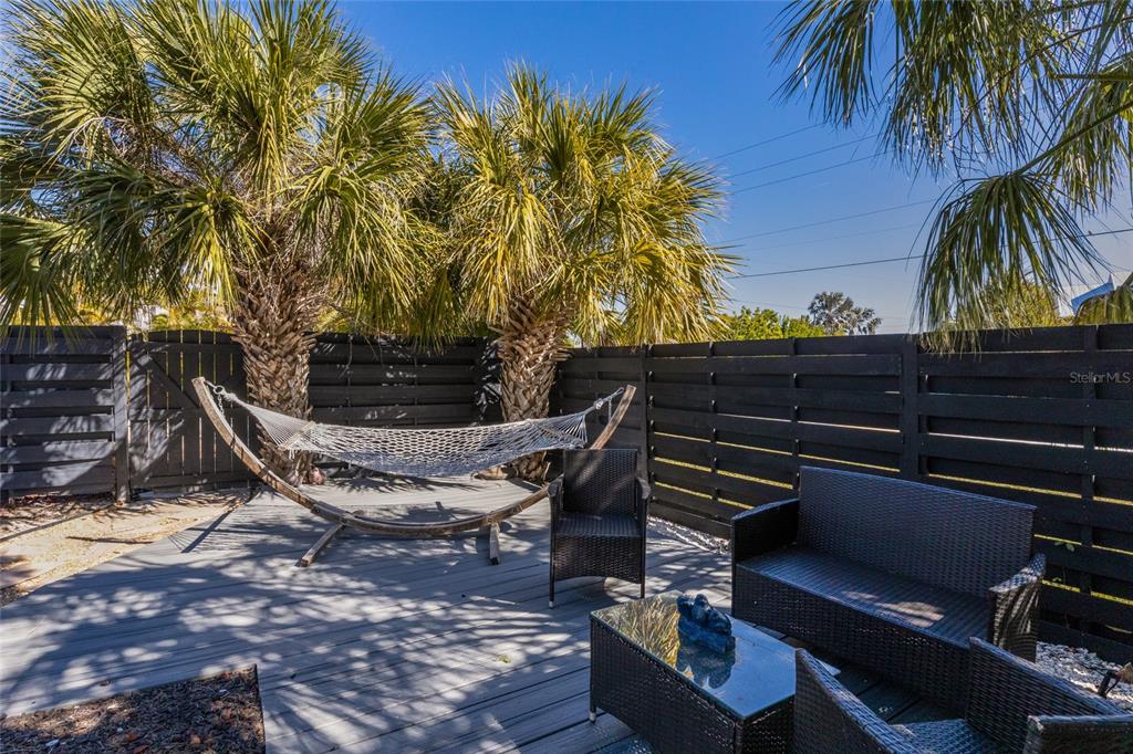 419 Clark Drive Holmes Beach, FL 34217 - Photo 44 of 53 a view of outdoor space with lounge chair