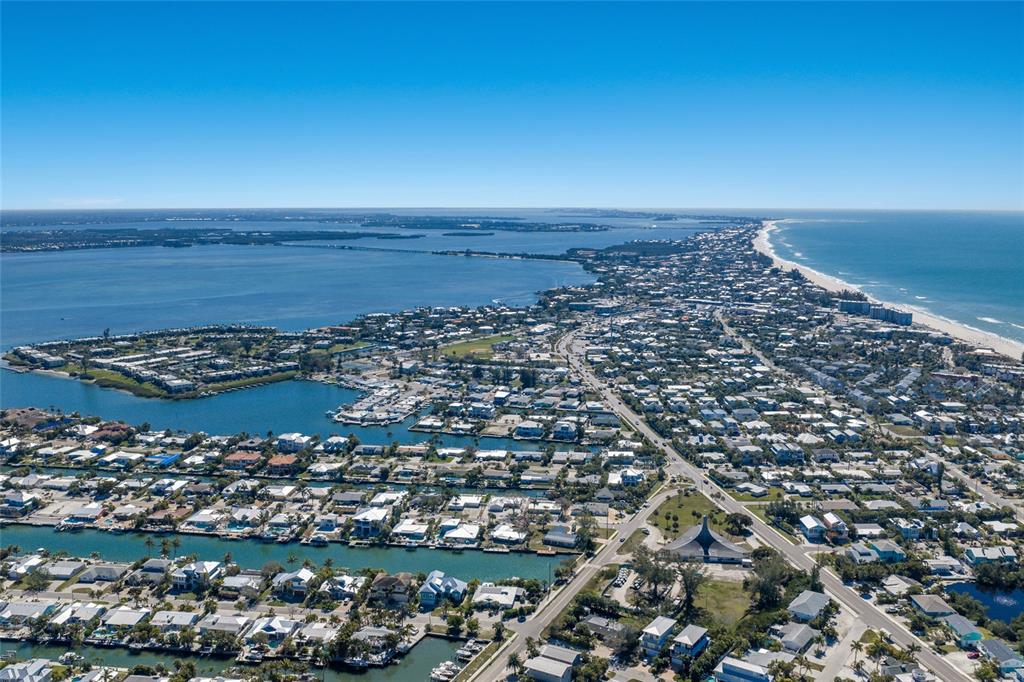 419 Clark Drive Holmes Beach, FL 34217 - Photo 51 of 53 an aerial view of a city