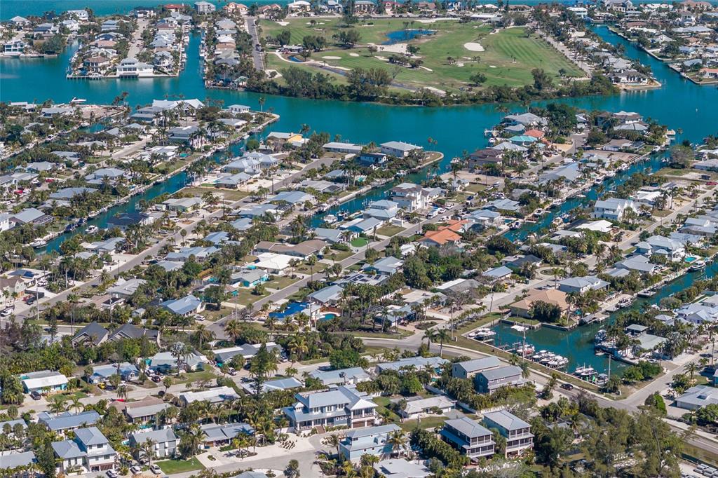 419 Clark Drive Holmes Beach, FL 34217 - Photo 53 of 53 an aerial view of a city