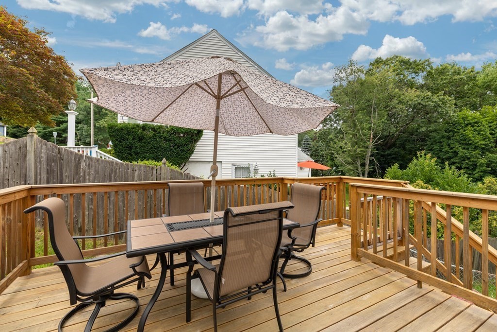 51 Ridge Street Arlington, MA 02474 - Photo 23 of 28 a view of wooden deck with furniture