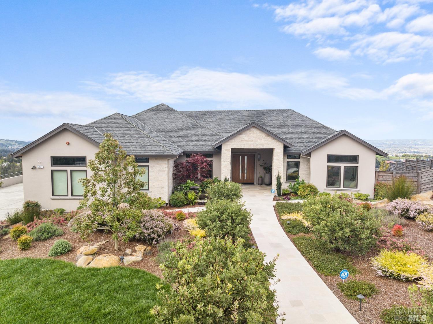 3823 Rocky Point Way Santa Rosa, CA 95404 - Photo 1 of 1 a front view of a house with a yard
