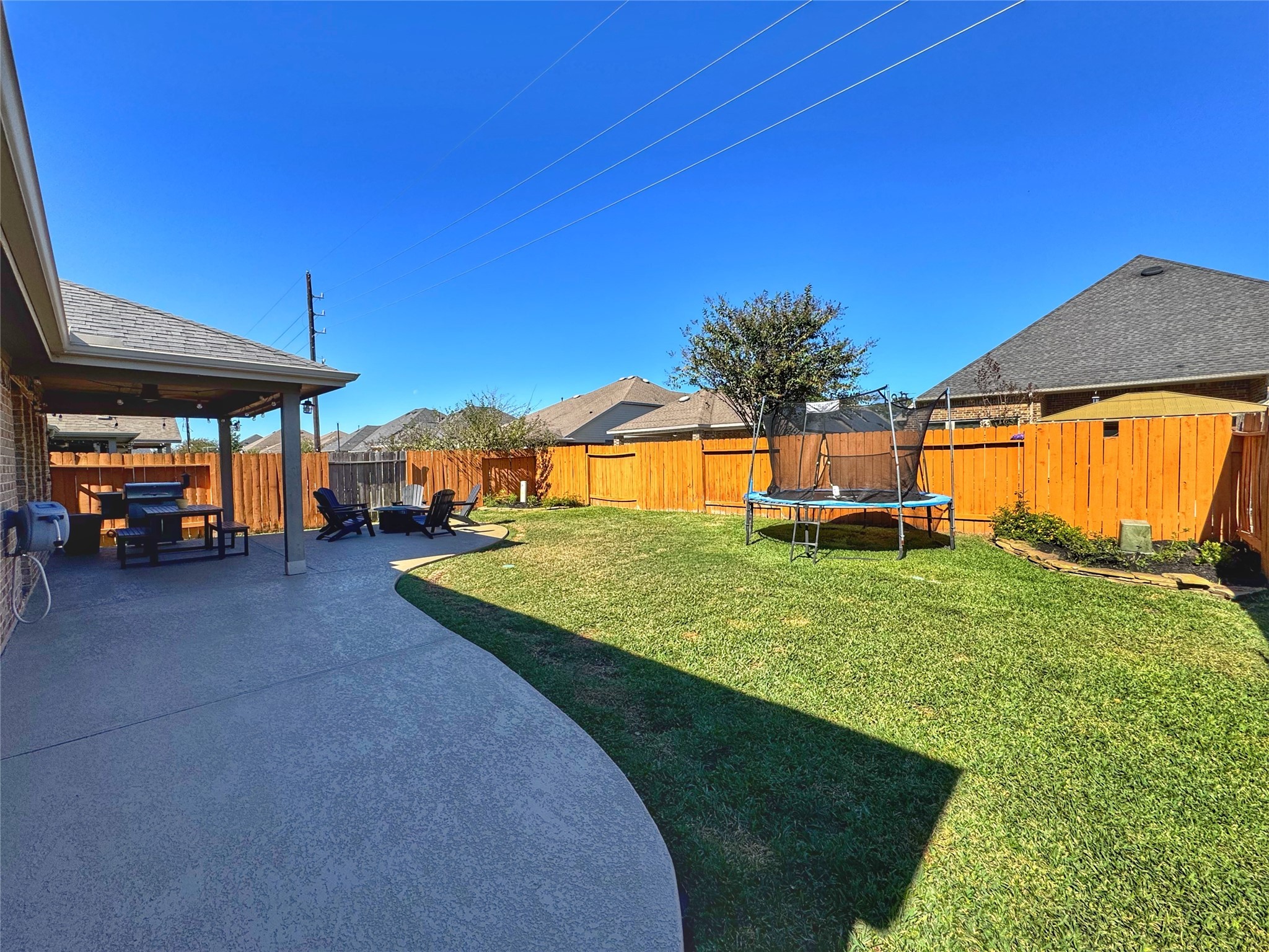 3857 Enchanted Timbers Lane Spring, TX 77386 - Photo 34 of 39 a view of outdoor space yard and patio