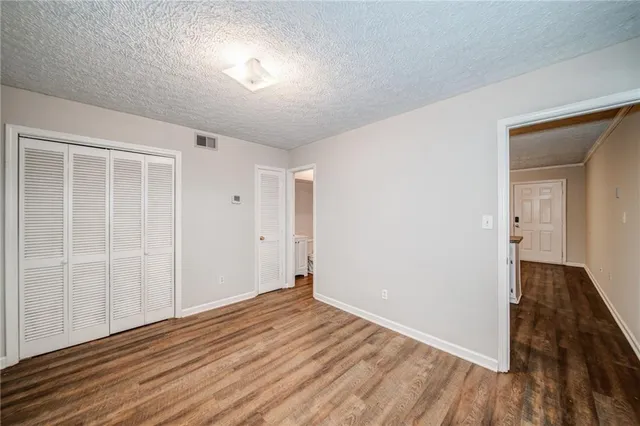 wooden floor in an empty room