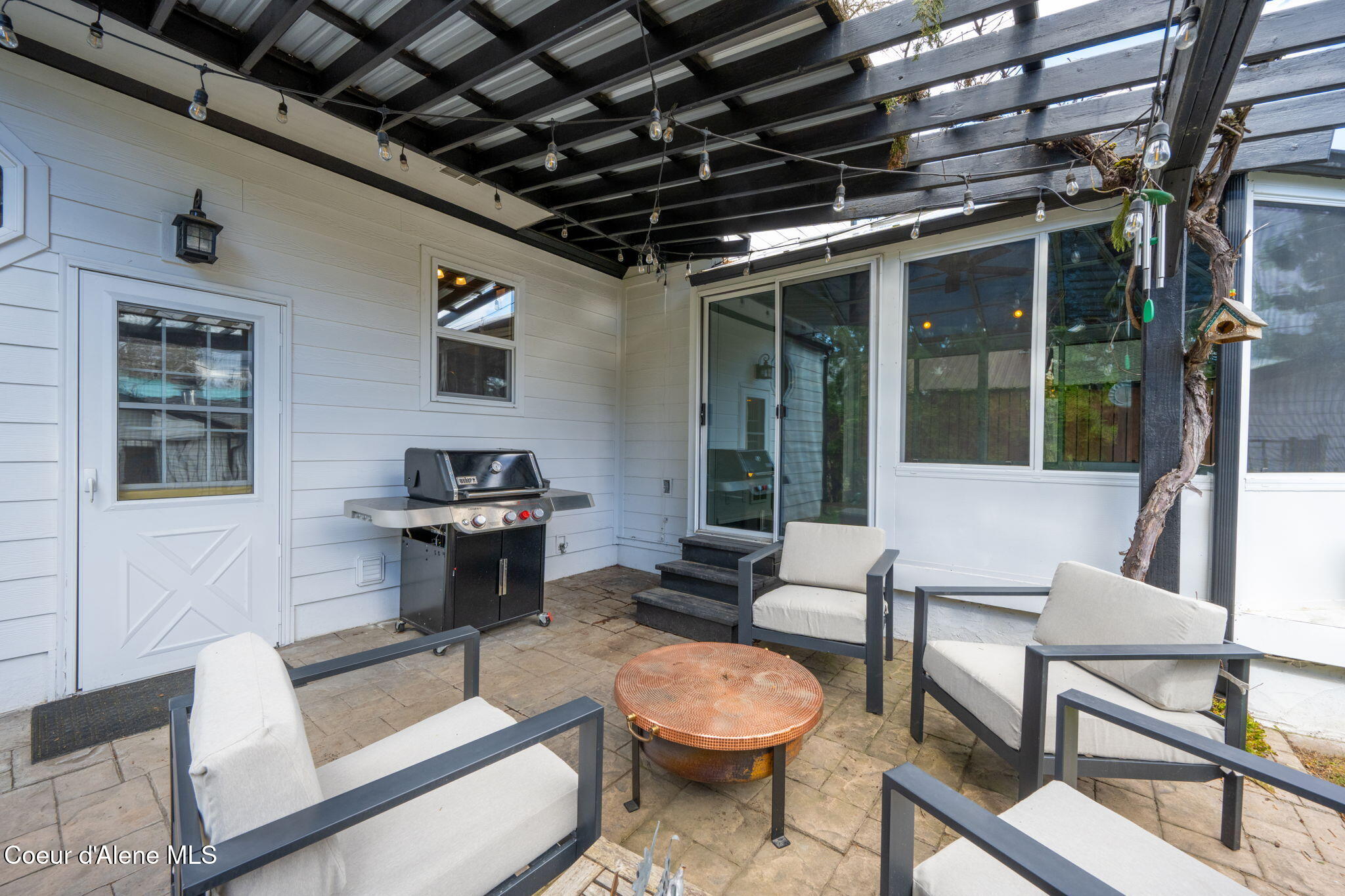 726 North B Street Coeur D'Alene, ID 83814 - Photo 40 of 67 Backyard Patio w/ Pergola