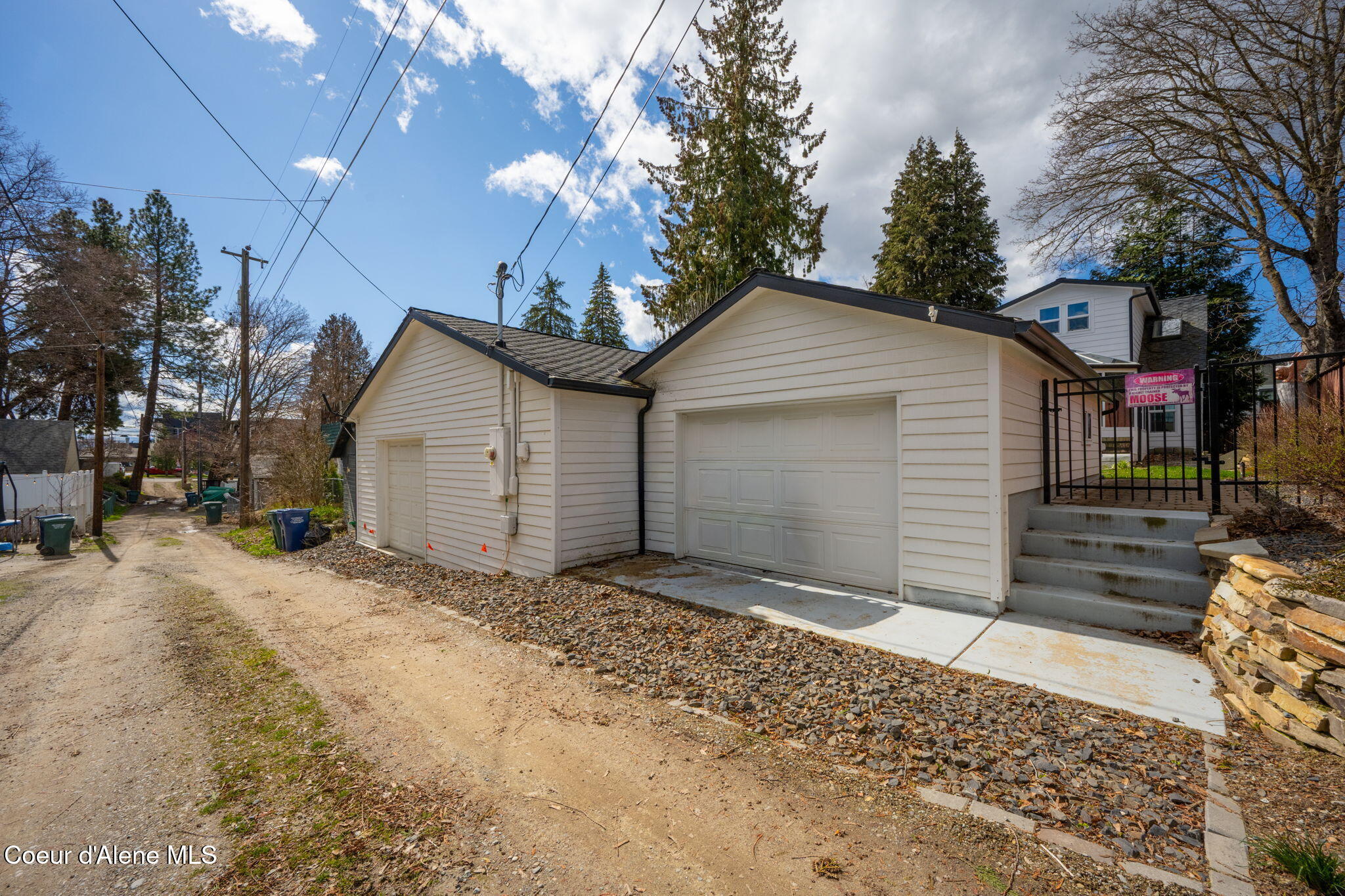 726 North B Street Coeur D'Alene, ID 83814 - Photo 50 of 67 Alley Access to Garages
