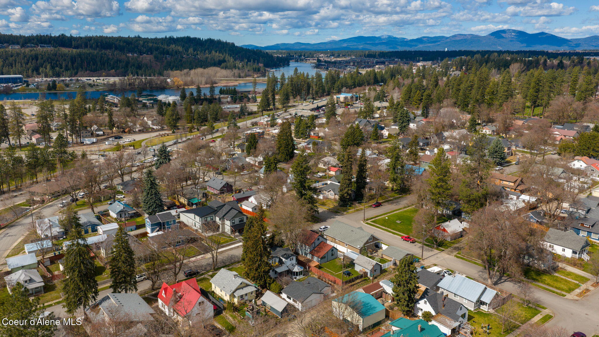726 North B Street Coeur D'Alene, ID 83814 - Photo 63 of 67 CDA zoomed out aerial