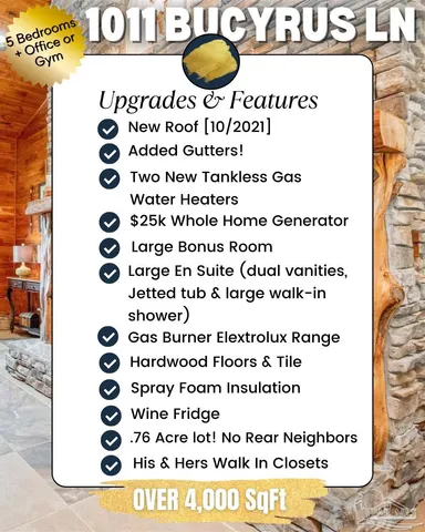 $649,000 | 1011 Bucyrus Lane, Cantonment, FL 32533