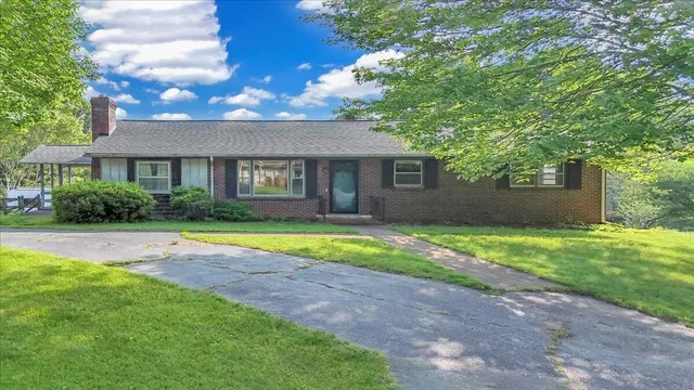 a view of outdoor space yard and front view of a house