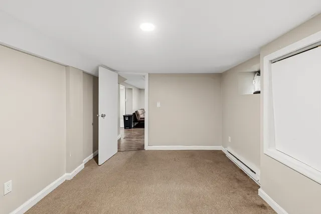 a view of empty room