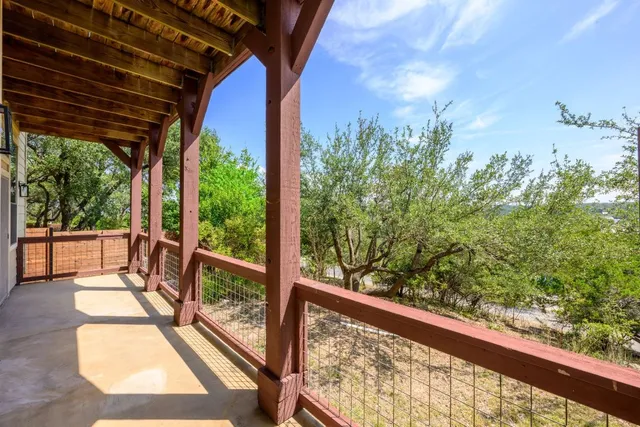 a view of outdoor space with mountain view