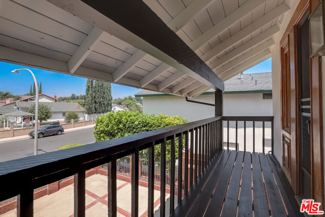 328 Valverde Avenue Brea, CA 92821 - Photo 21 of 21 a view of a balcony with wooden floor