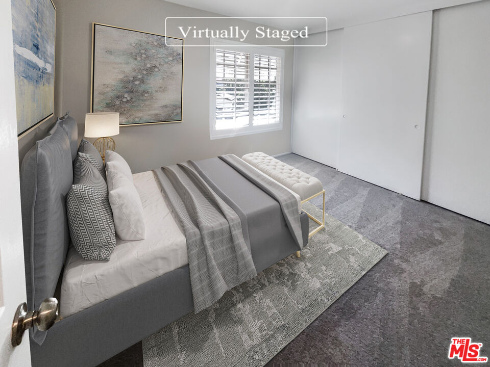 328 Valverde Avenue Brea, CA 92821 - Photo 5 of 21 a bedroom with a bed and wooden floor