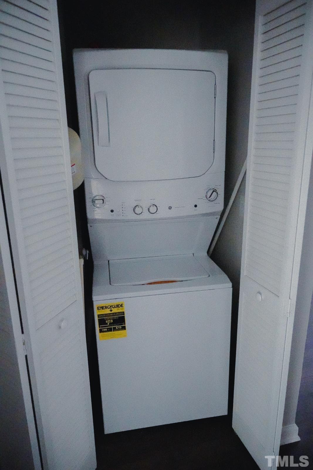 1320 South State Street, Unit A Raleigh, NC 27610 - Photo 17 of 20 a utility room with dryer and washer